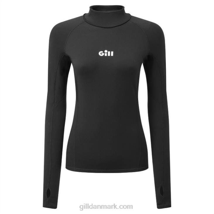 Hydrofob Termisk Top Til Kvinder Gill Marine 6b6l420 Sort