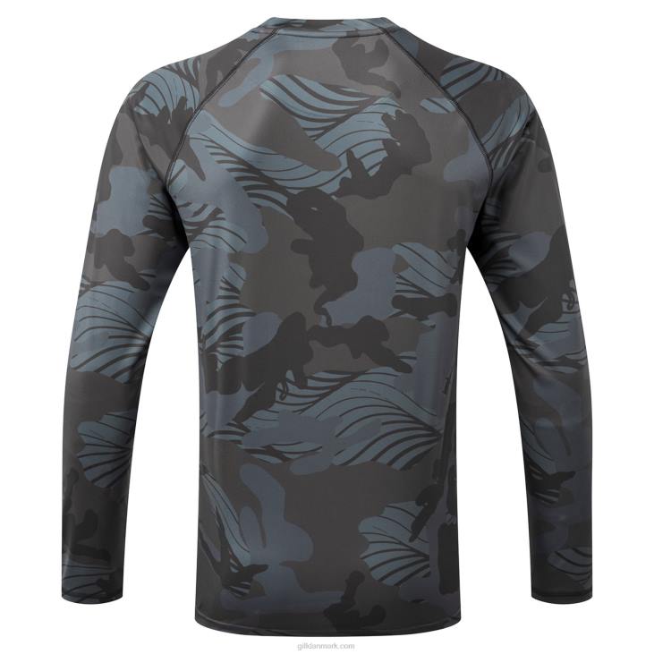 Xpel Tec Langærmet Top I Camo Gill Marine 6b6l404 Skygge Camo
