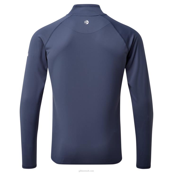 Herre Uv Tec Lynlås Tee - Langærmet Gill Marine 6b6l216 Ocean