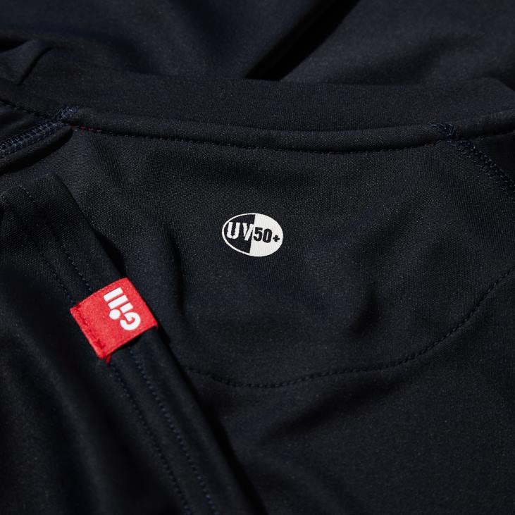 Herre Uv Tec Tee - Langærmet Gill Marine 6b6l130 Flåde