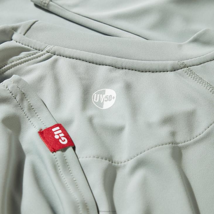 Herre Uv Tec Tee - Langærmet Gill Marine 6b6l131 Mellemgrå