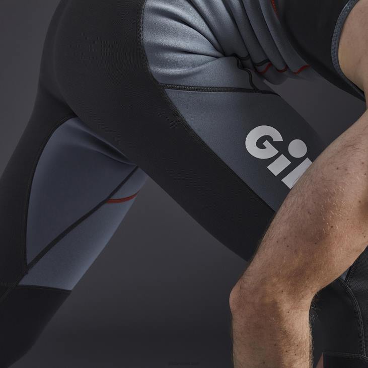 Herre Zenlite Skiff Dragt Gill Marine 6b6l188 Stål Grå