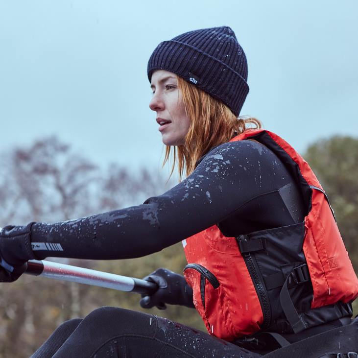 Våddragt Til Kvinder 4/3 Mm Lynlås Bagpå Gill Marine 6b6l79