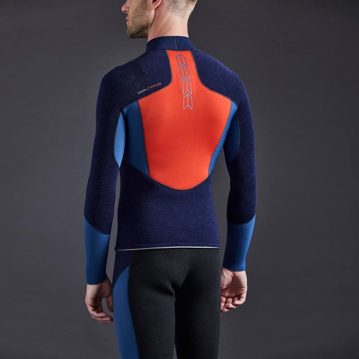 Herre Brandcelle Top Gill Marine 6b6l227 Mørk Denim Og Orange