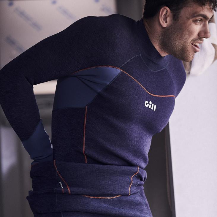 Race Brandcelle Top Gill Marine 6b6l578 Mørk Denim Og Orange