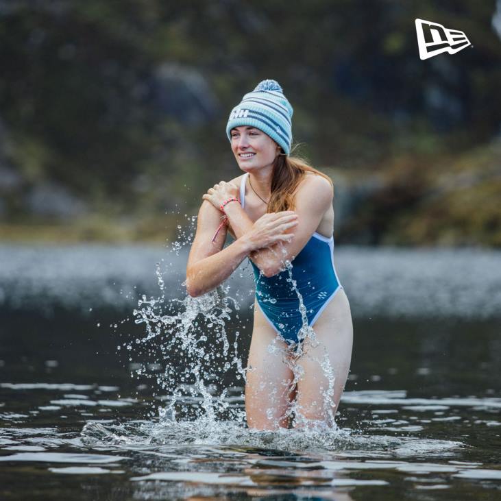 New Era X Gill Bobble Hat Gill Marine 6b6l25 æggeskal