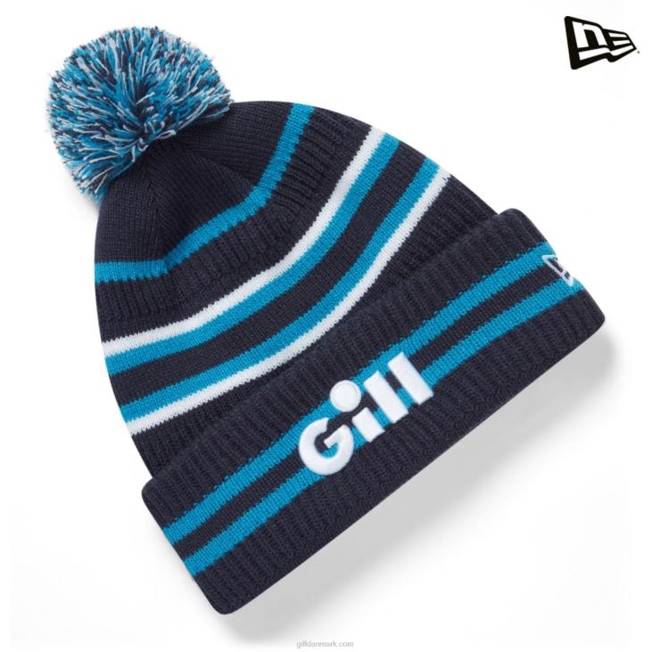 New Era X Gill Bobble Hat Gill Marine 6b6l26 Flåde